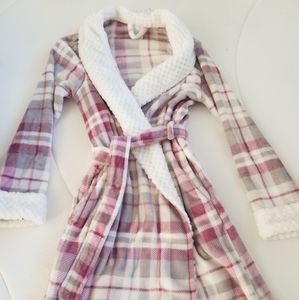 Soft full length plush robe